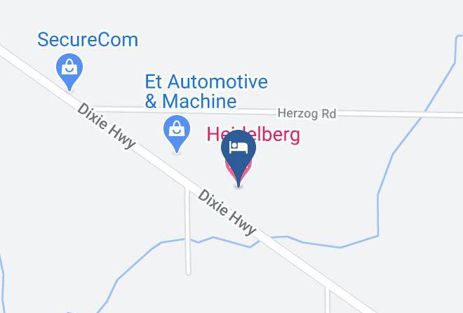 Heidelberg Motel Map