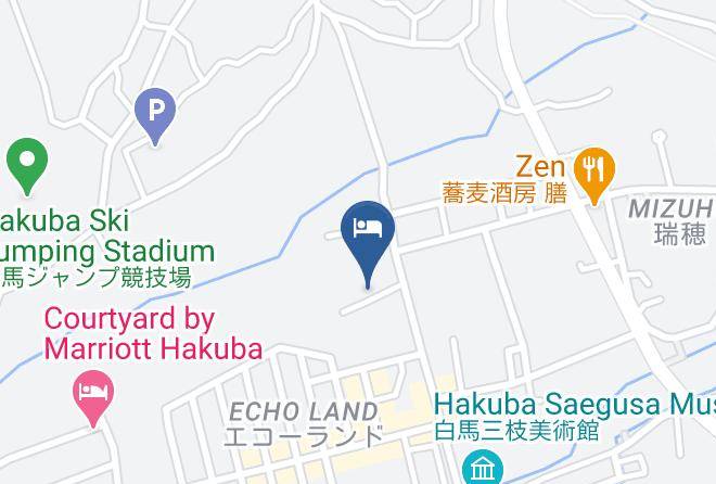 Hakuba Vil Kitaazumi District - Heidi Hof Maps