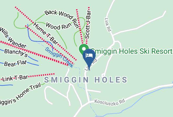 Snowy Monaro Regional - Heidi's Ski Lodge Maps