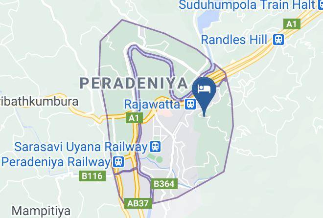 Kandy - Heights Inn Kandy Maps