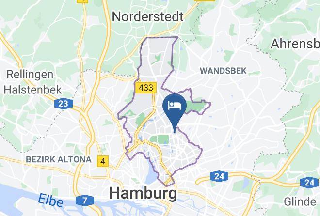 Stadt Hamburg - Heikotel Hotel City Nord Maps