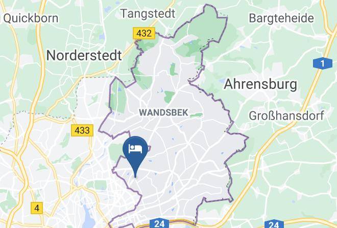 Stadt Hamburg - Heikotel Hotel Windsor Maps