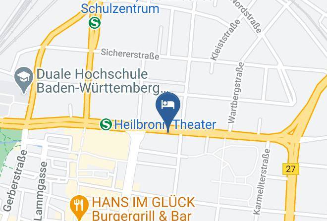 Heilbronn - Heilbronner Hotel Am Schonen Theater Maps