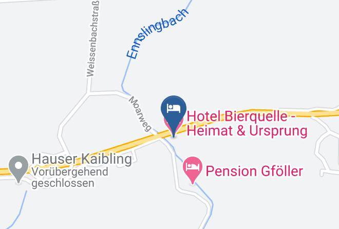 Liezen - Hotel Bierquelle Heimat & Ursprung Maps
