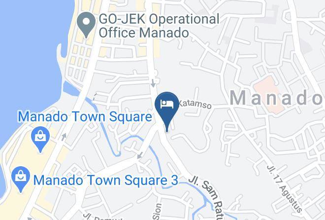 Kota Manado - Heine Hotel & Resto Maps