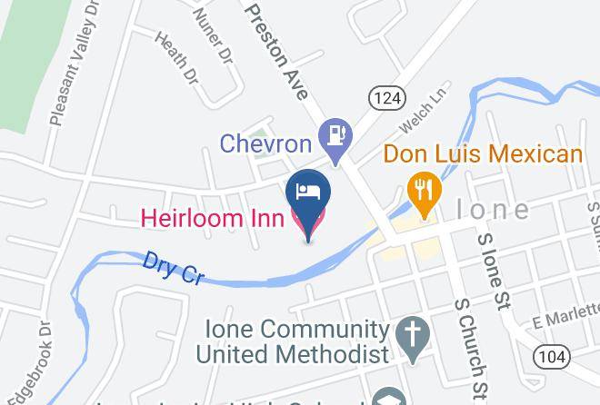 Amador - Heirloom Inn Maps