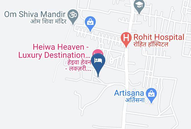Jaipur - Heiwa Heaven Resort Maps