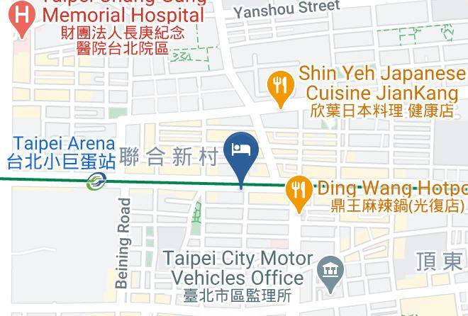 Songshan District - Hej Taipei Arena Hotel Maps