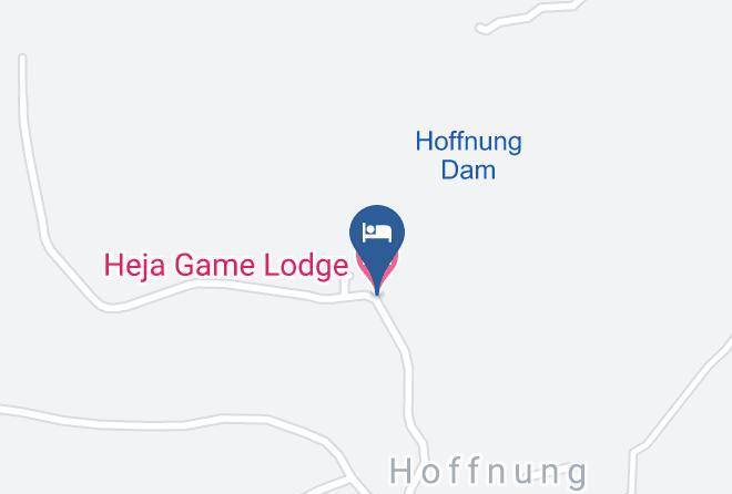 Windhoek Rural - Heja Game Lodge Maps