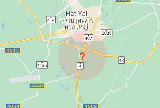 Amphoe Hat Yai - Hejia Grand Hotel Maps
