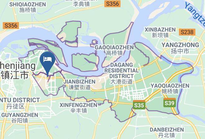 Zhenjiang - Hejia Xiyan Hotel Maps