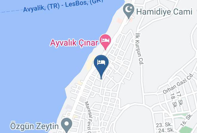 Ayvalik - Hekatonisa Ayvalik Otel Maps
