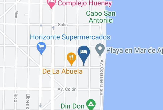 Mar Del Tuyu - Heladeria Los Amores Maps