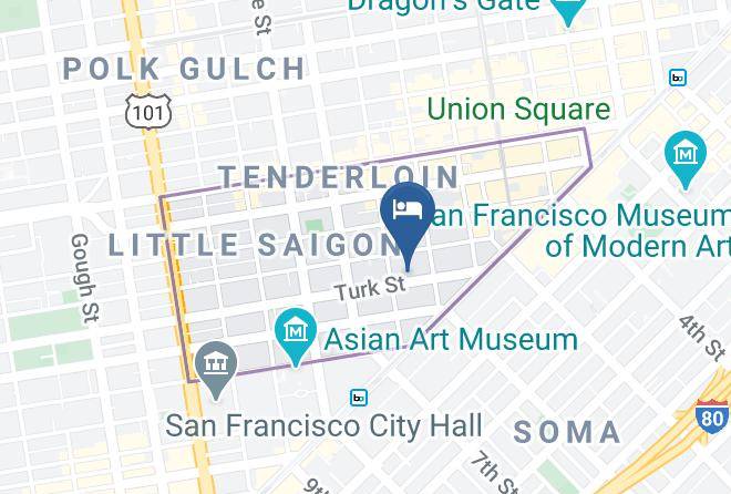 San Francisco - Helen Hotel Maps