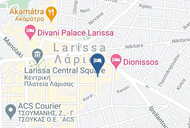 Larisa - Helena Hotel Maps
