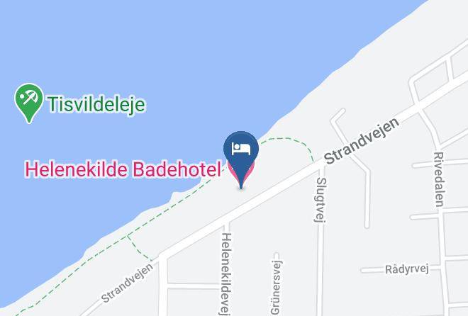 Tisvildeleje - Helenekilde Badehotel Maps