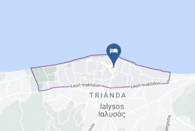 Heleni Beach Hotel Map