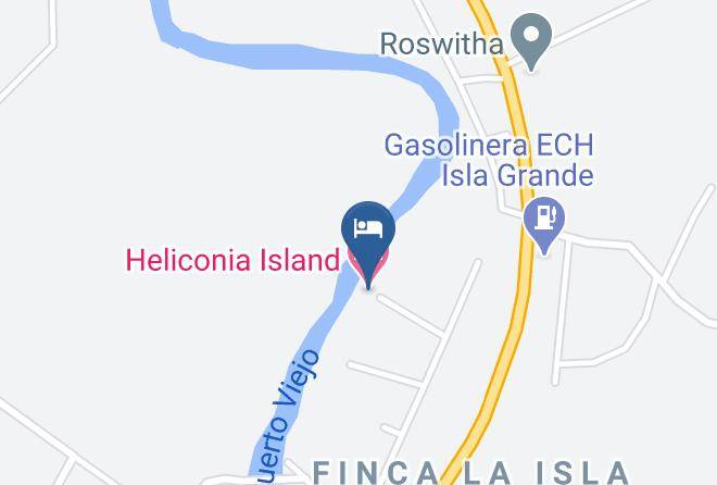 Sarapiqui - Heliconia Island Maps