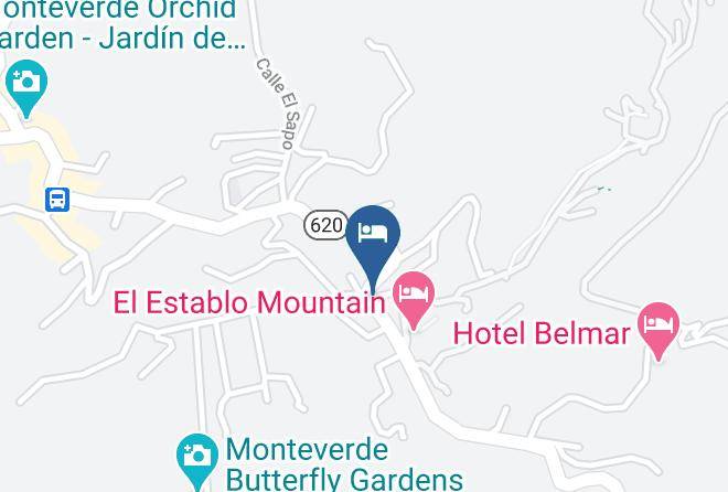 Monte Verde - Hotel Heliconia Maps
