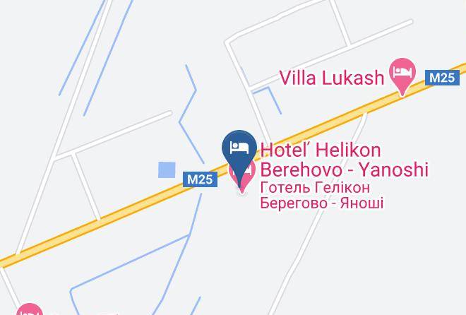 Berehove Raion - Helikon Hotelnyy Kompleks Maps