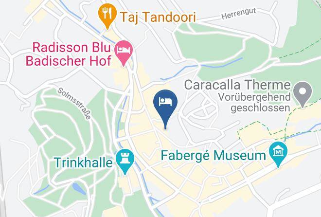 Baden Baden - Heliopark Bad Hotel Zum Hirsch Maps