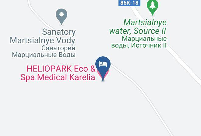 Kondopozhsky District - Heliopark Eco & Spa Medical Karelia Maps