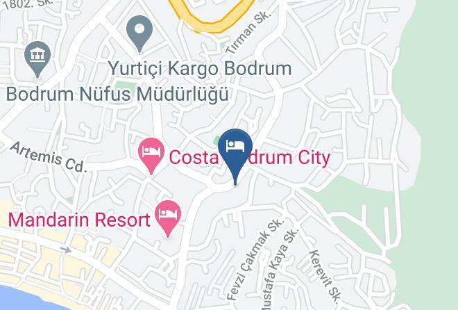 Bodrum - Helios Hotel Bodrum Maps