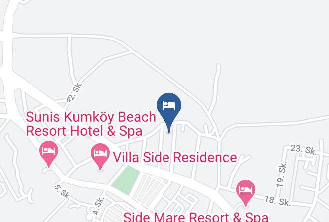 Manavgat - Helios Hotel Maps