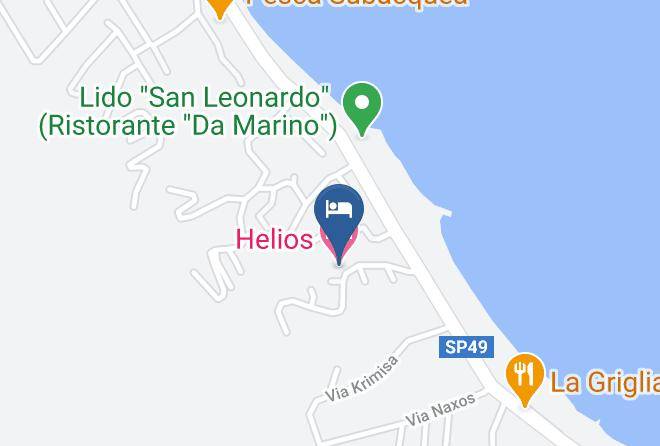 Crotone - Helios Hotel Maps