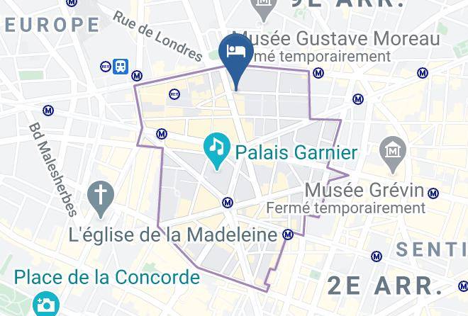 Paris - Hotel Helios Opera Maps