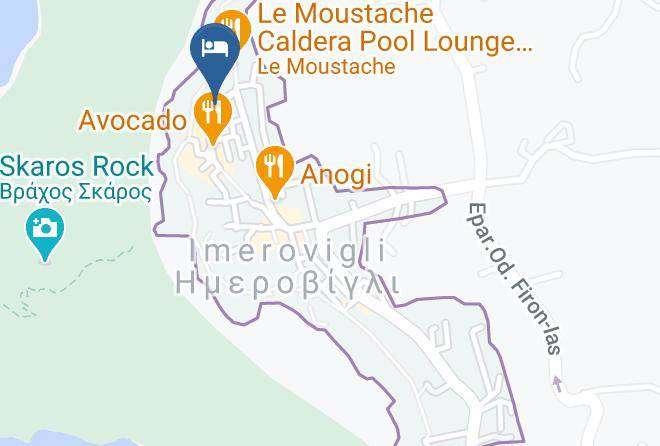 Thira - Heliotopos Hotel Maps