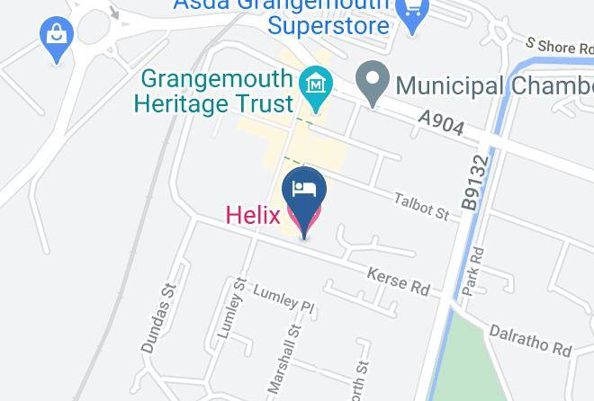 Falkirk - Helix Hotel Maps