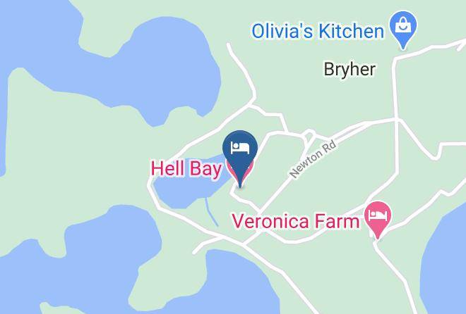 Isles Of Scilly - Hell Bay Hotel Maps