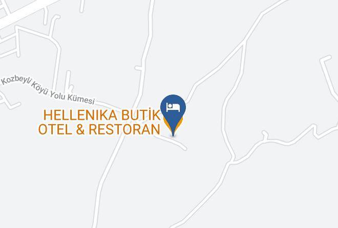 Foca - Hellenika Butik Otel & Restoran Maps