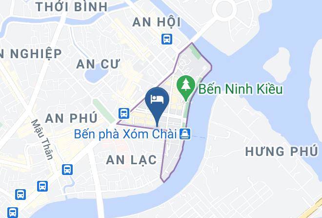 Can Tho - Hello 2 Hotel Maps