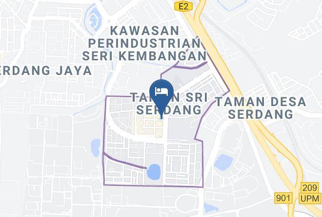 Petaling - Hello Hotel Taman Sri Serdang Maps