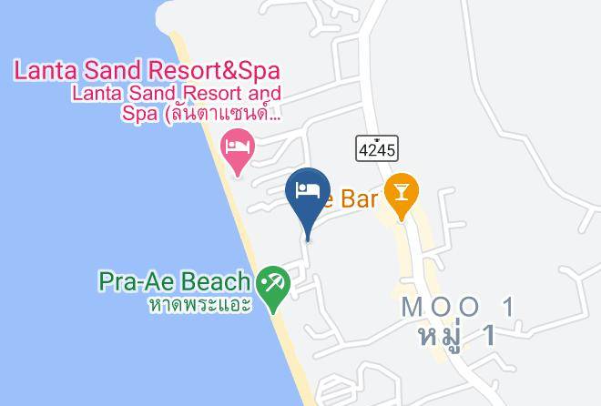 Amphoe Ko Lanta - Hello Me Me Bungalow Maps