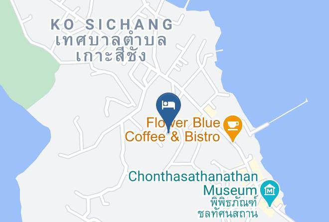 Ko Sichang District - Hello Sichang Resort Maps