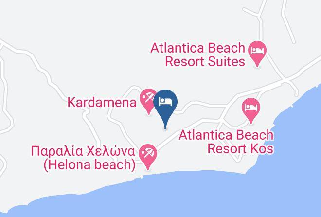 Kos - Helona Resort Lakitira Hotels Group Maps