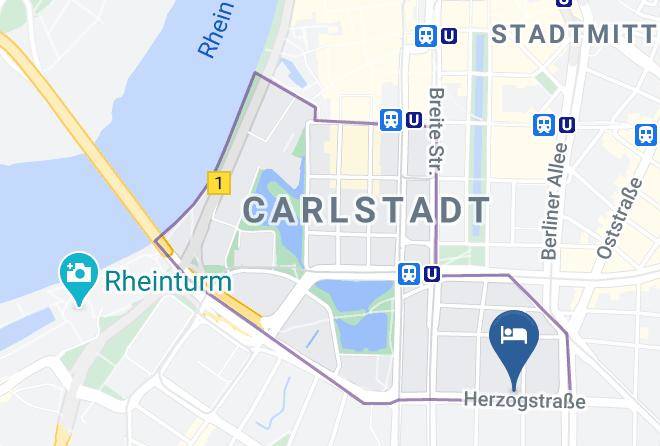 Dusseldorf - Helvetia Suites Maps