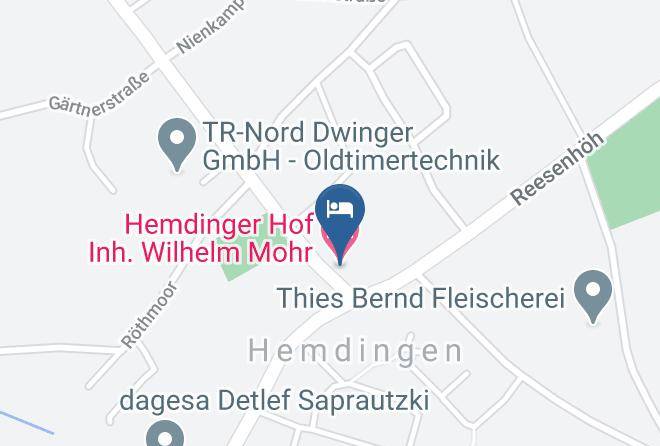 Pinneberg - Hemdinger Hof Inh Wilhelm Mohr Maps