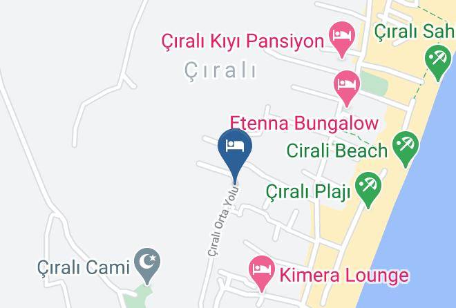 Antalya - Hemera Boutique Hotel & Lodge Maps