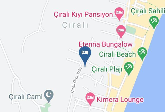 Antalya - Hemera Butik Otel Maps
