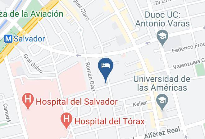 Santiago - Hemisphere Boutique Maps