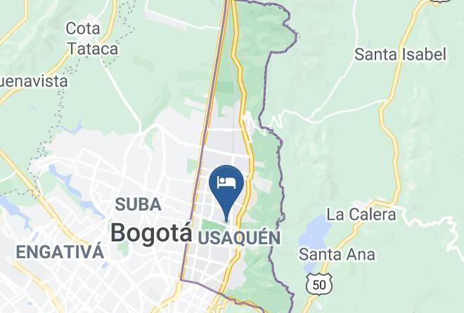 Bogota - Hemma Suites Maps