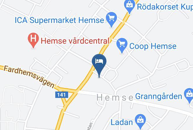 Gotland - Hemse Vandrarhem Maps