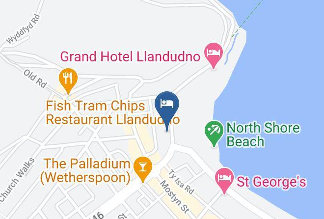 Conwy - Hen Dy Hotel Maps