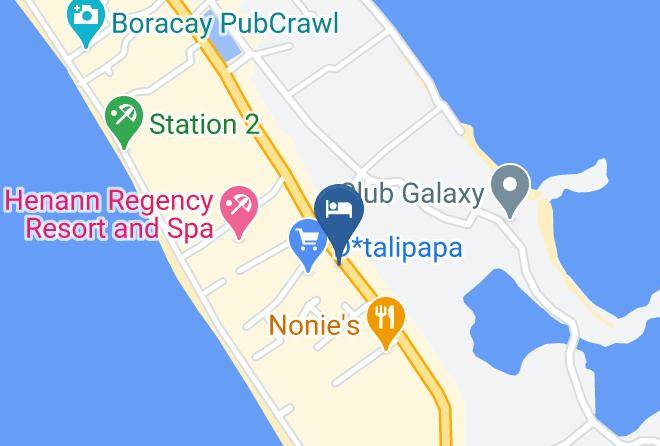 Henann Lagoon Resort Map