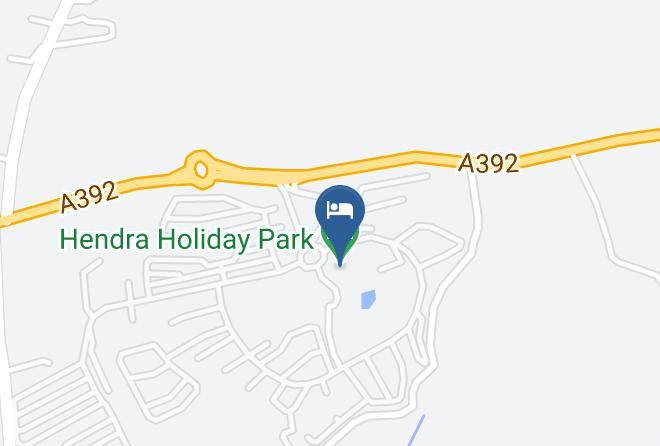 Cornwall - Hendra Holiday Park Maps