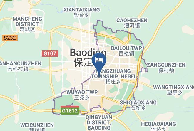 Baoding - Heng Tong Fortune Center Hotel Baoding Maps